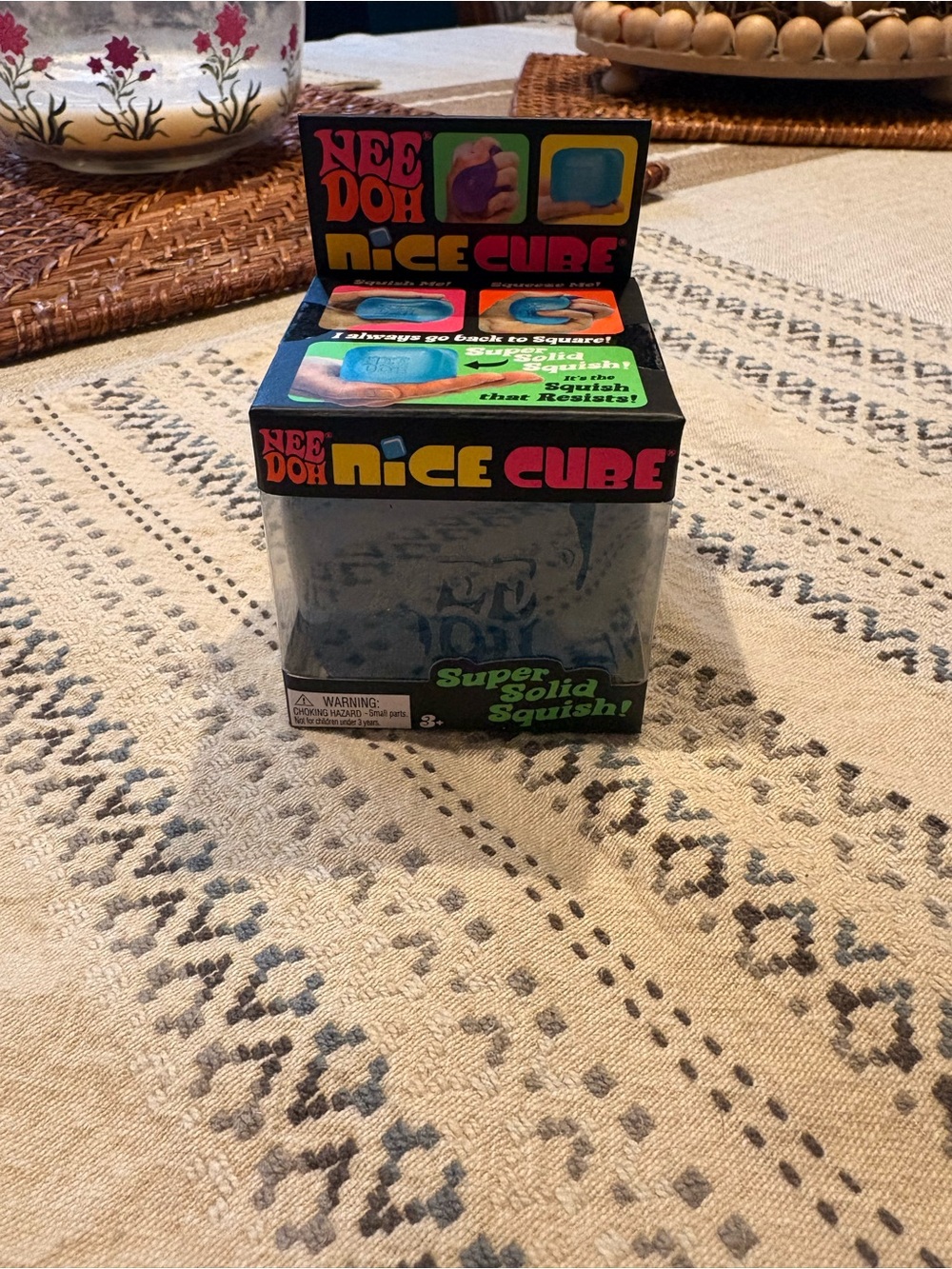 Nice Cube Super Solid Squish! - Blue